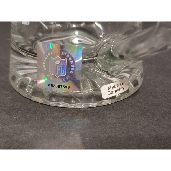 NFL National Football League Made In Germany Glass Beer Stein Mug - Picture 4 of 11
